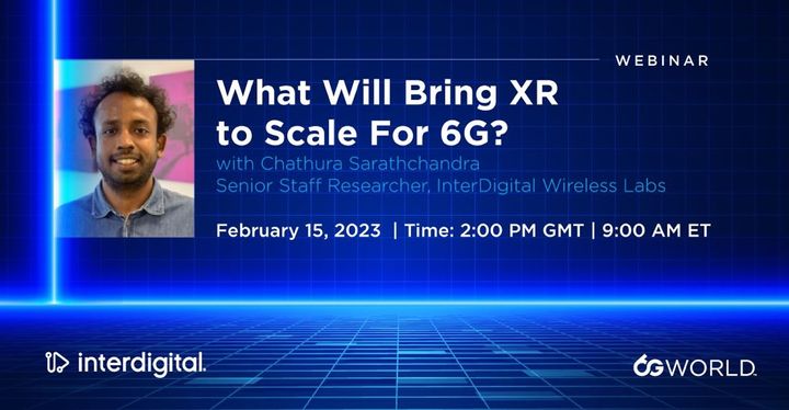 [Event] What Will Bring XR to Scale For 6G?